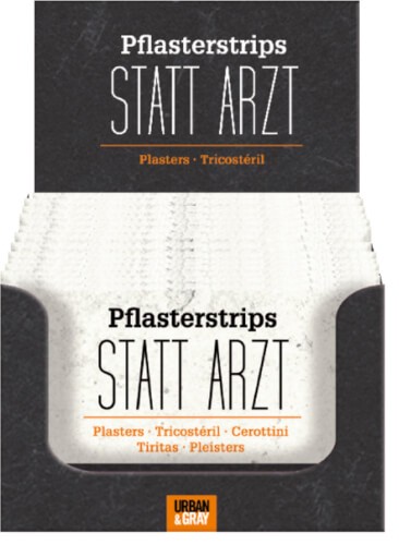 Pflasterstrips STATT ARZT Urban&Gray 10 Stück