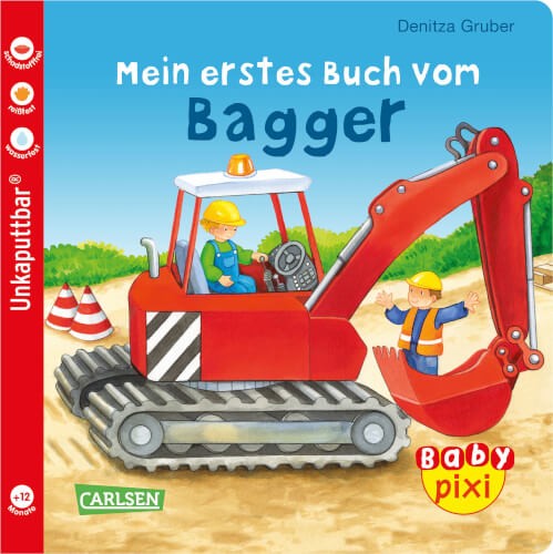 Baby Pixi 60: Mein erstes Buch vom Bagger