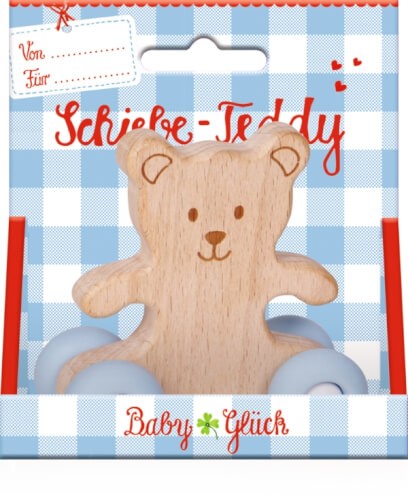 Schiebe-Teddy aus Holz BabyGlück